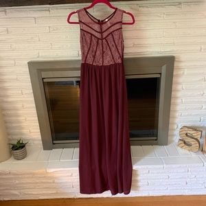 XHILARATION Maroon Dress 🥀